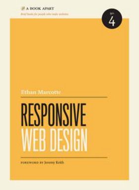 Buch Cover RESPONSIVE WEBDESIGN von Ethan Marcotte